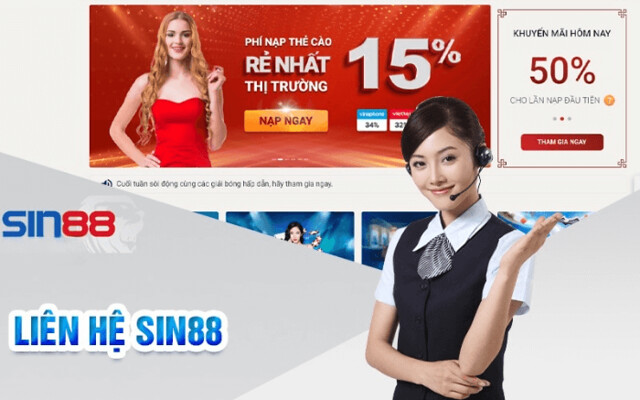Liên hệ Sin88 qua đâu, bằng hình thức nào